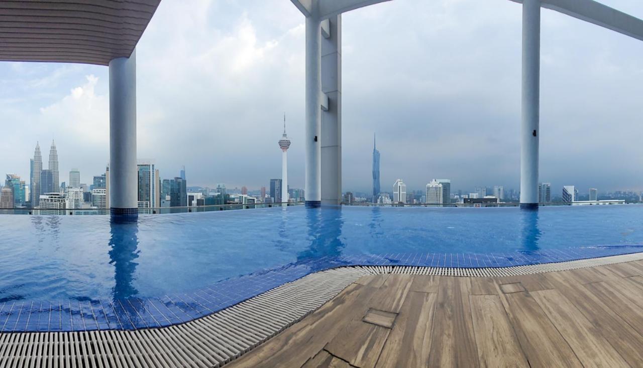 Appartamento Cl 30A Super Kl View Infinity Pool Klcc Kuala Lumpur Esterno foto